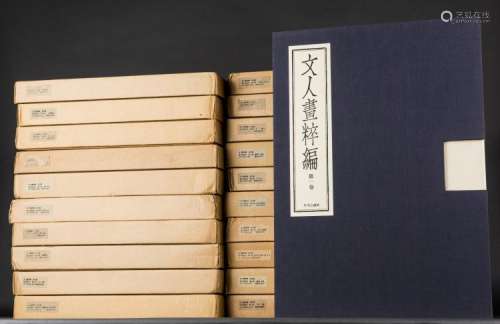 A SET OF 10 VOLUMES ON THE LITERATURE PAINTINGS COLLECTION