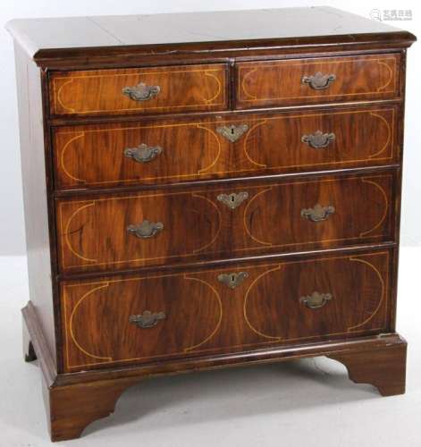 English William and Mary Chest with Inlay