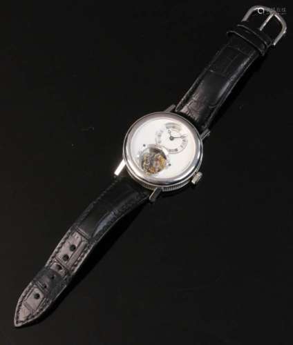 Men's 18k White Gold Breguet Watch
