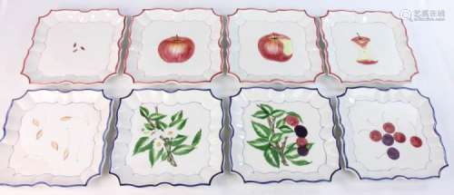 Italian Vietri Glazed Pottery Plates