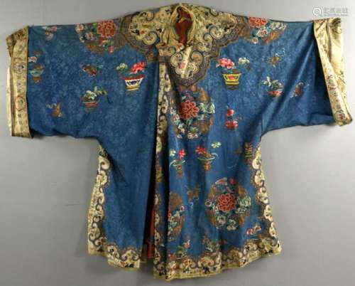 19th C. Chinese Embroidered Robe