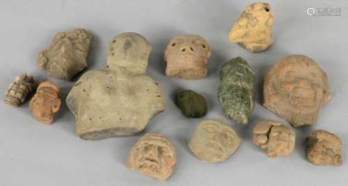 Collection of Pre Columbian Pottery Pieces