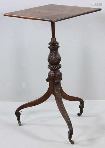 Early 19th C. Boston Classical Candlestand