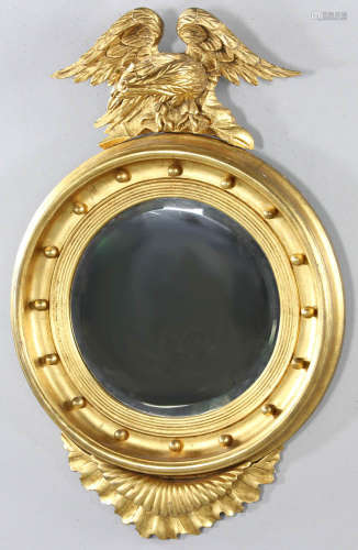 19th C. Federal Giltwood Mirror