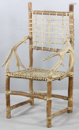 Adirondack Antler Chair