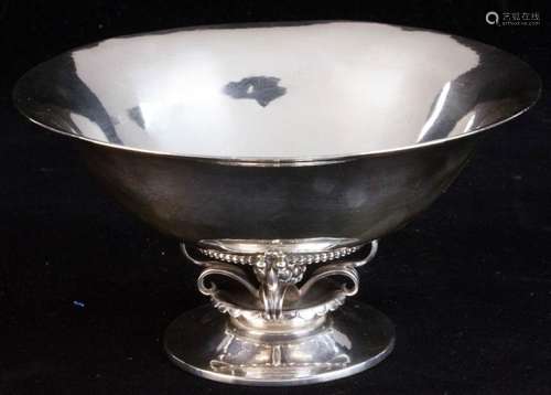 Georg Jensen Sterling Footed Bowl