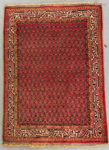 Antique Persian Serraband Rug