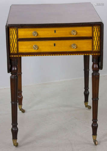 Early 19th C. Mahogany Pembroke Table