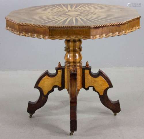 19th C. Classical Empire Salon Table