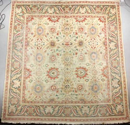 Semi-antique Oushak Rug