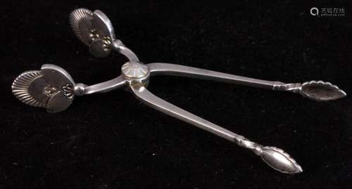 Georg Jensen Sterling Cactus Tongs