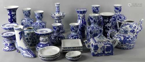 Collection of Chinese Blue and White Porcelain