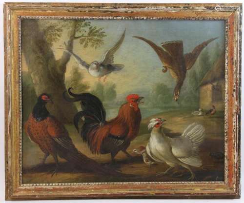 Marmaduke Cradock, Still Life Birds, Oil on Canvas