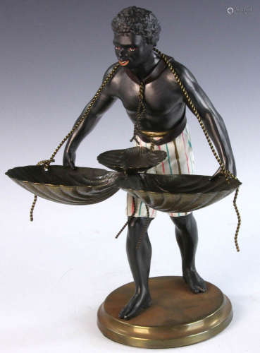 Blackamoor Bronze Figure
