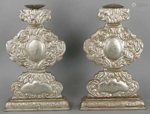 Spanish Colonial-Style Candle Stands