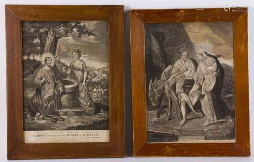 (2) Early 19th C. Prints of Christ