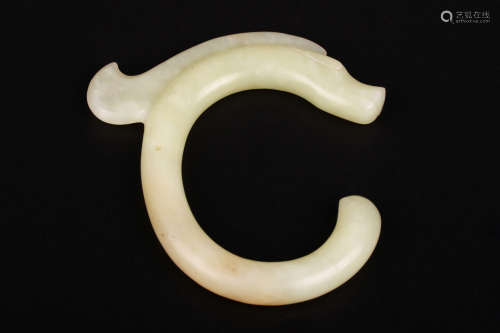 HONGSHAN CULTURE JADE 'C-DRAGON' ORNAMENT