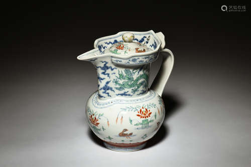 WUCAI 'MONK'S CAP' EWER