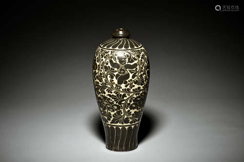 CIZHOU WARE 'CHILDREN' VASE