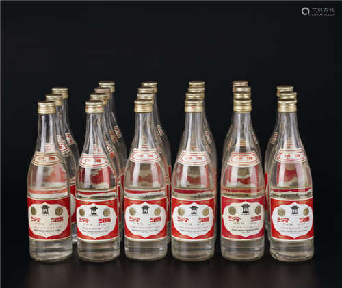 1985年-1987年小盖汾酒