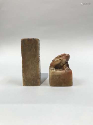 Two Shoushan Stone Seals