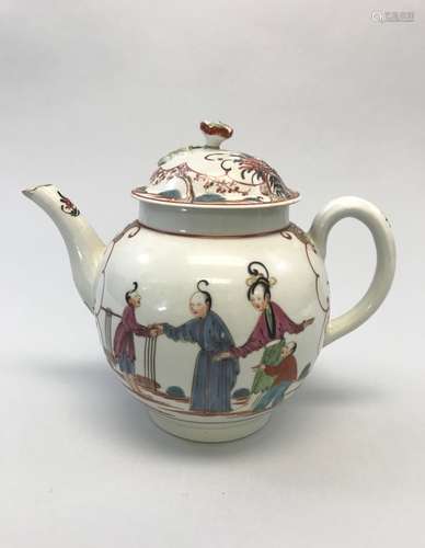 A Famille Rose Teapot