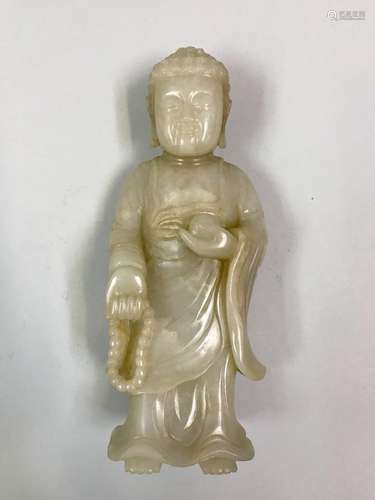 A Hetian Jade Buddha