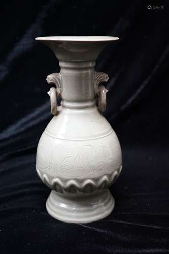 A White Glazed Vase