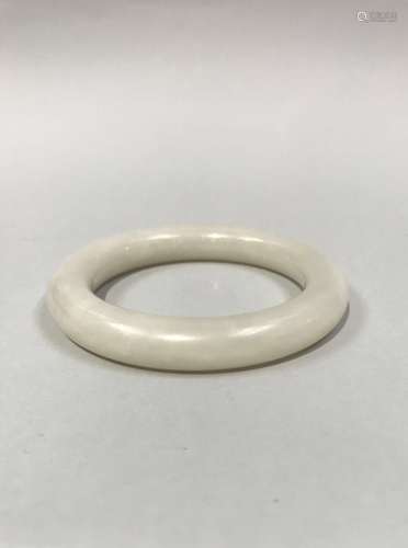 A White Jade Bracelet