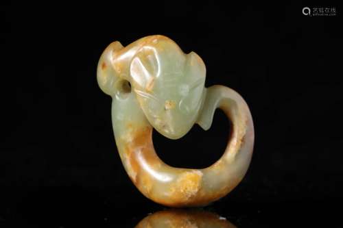 Han Chinese Jade Snake,  Hongshan Culture