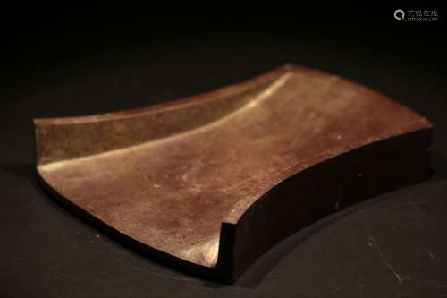 Chinese Ax Shape Inkstone