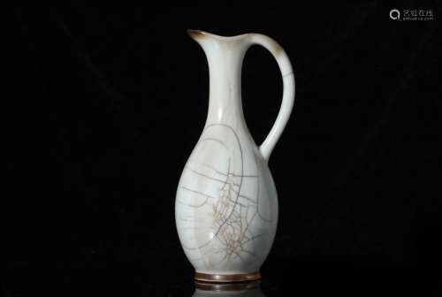 Chinese Celadon Porcelain Wine Pot