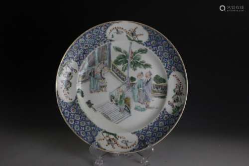 Chinese Famille Rose Export Plate