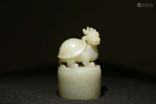Chinese White Jade Seal