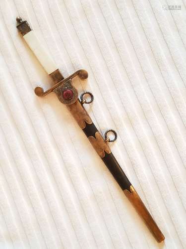 Imperial Russian Dagger Dirk Awarded St.Anne