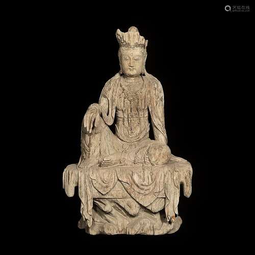 Chinese Wood Guanyin