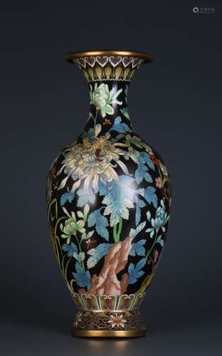 Chinese Cloisonne Vase