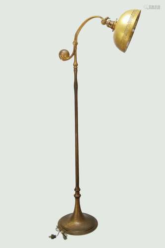 TIFFANY STUDIOS COUNTERBALANCE FLOOR LAMP