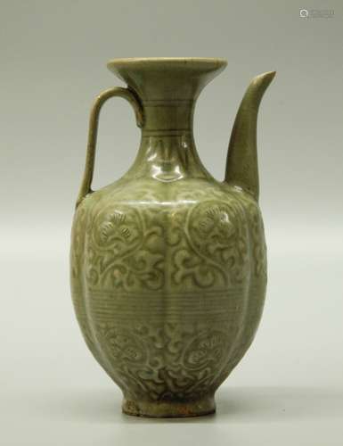 Chinese Yao Zhou Style Porcelain Wine Pot