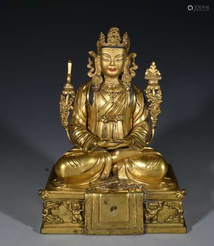 Chinese Gilt Bronze 