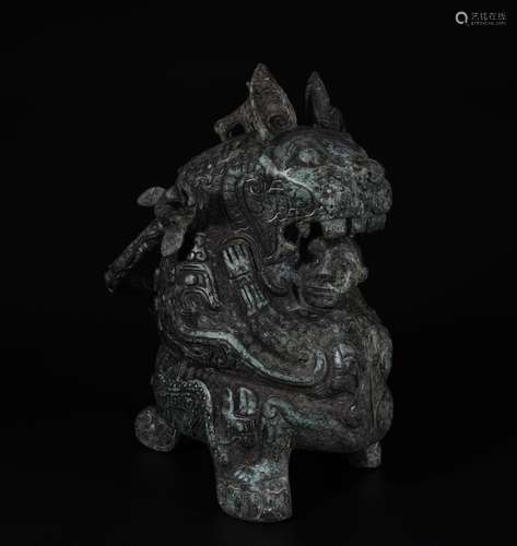 Chinese Archaic Bronze Beast