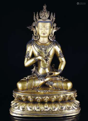 Chinese Gilt Bronze 