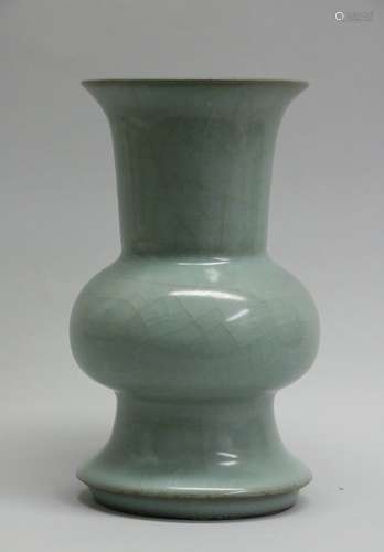 Chinese Long Quan Style Porcelain Vase