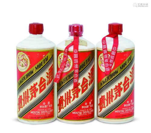 80年代 大飞天茅台酒 （3瓶）