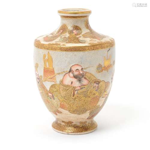 Small Satsuma Vase, Meiji Period