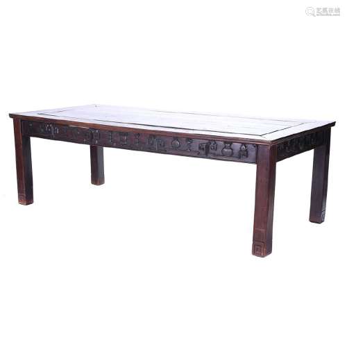 Rosewood Painting Table, Late 19th/Early 20th Century