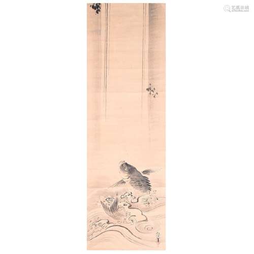 Attributed to Kano Naonobu (1607-1650): Carp