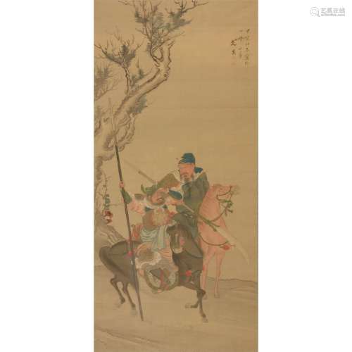 Attributed to Tani Buncho: Figural Painting