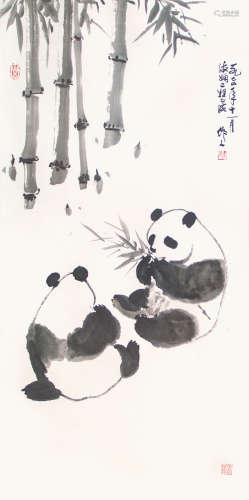 吳作人 熊貓