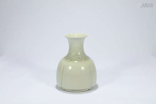 Chinese celadon porcelain vase.